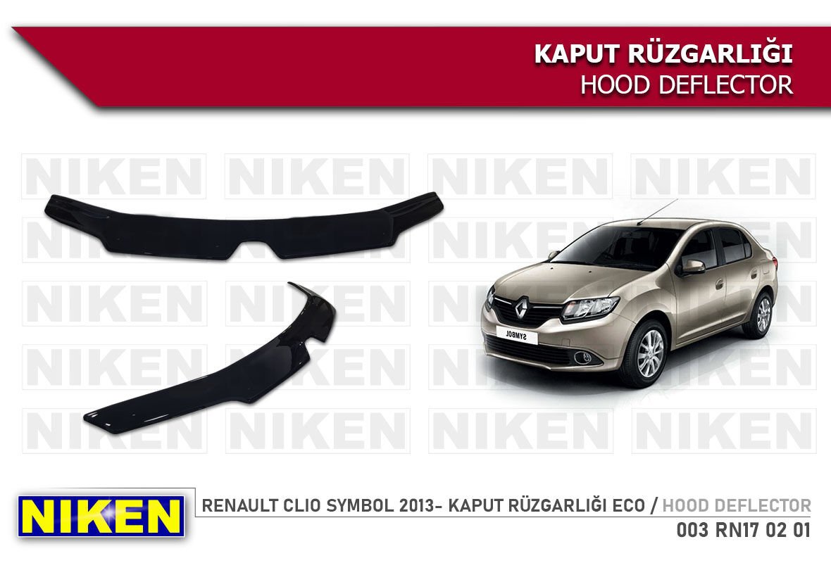 RENAULT CLIO SYMBOL 2013- KAPUT RÜZGARLIĞI ECO