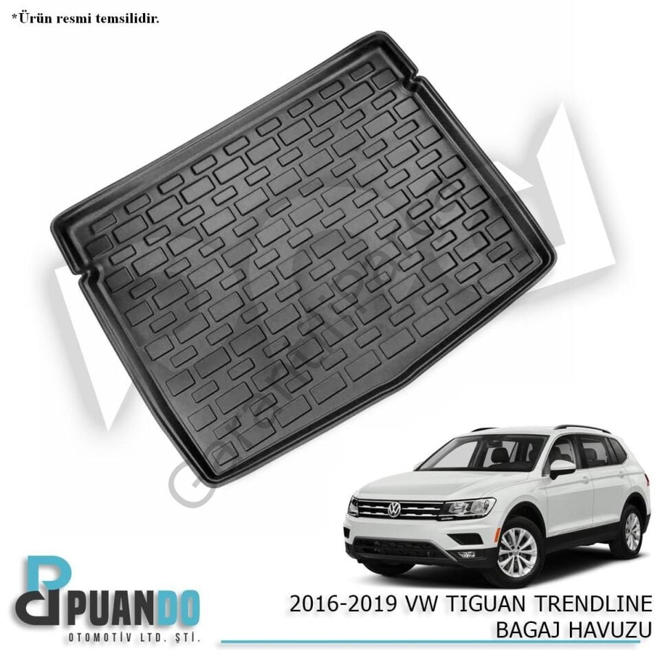 2016-2019 VW TIGUAN TRENDLINE BAGAJ HAVUZU ALT