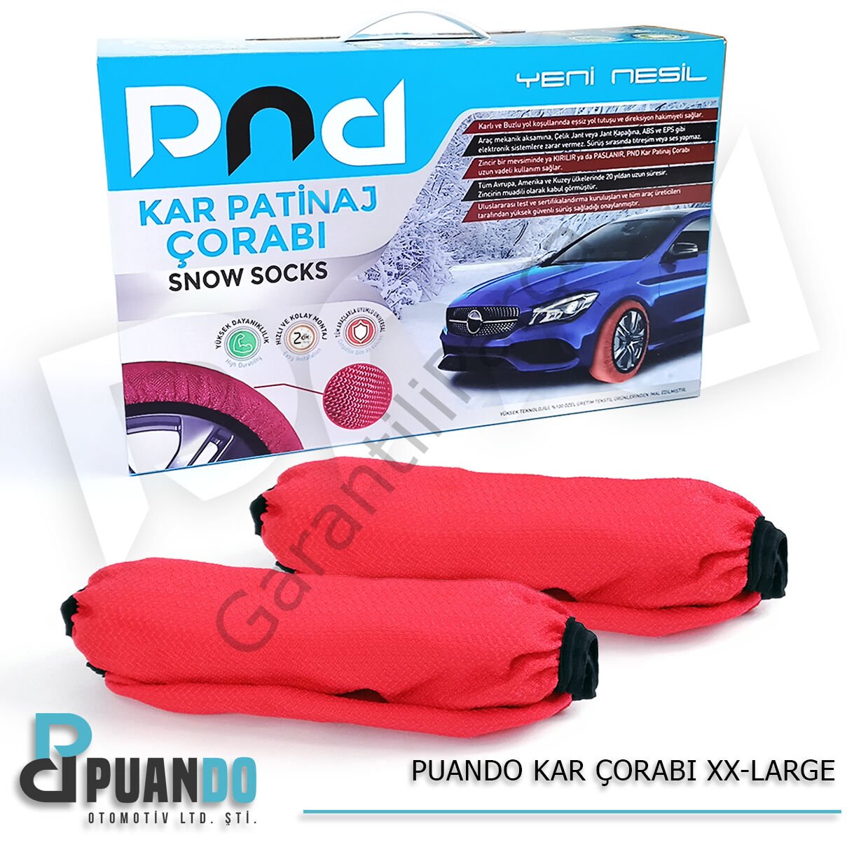 Puando Kar Çorabı XX-Large