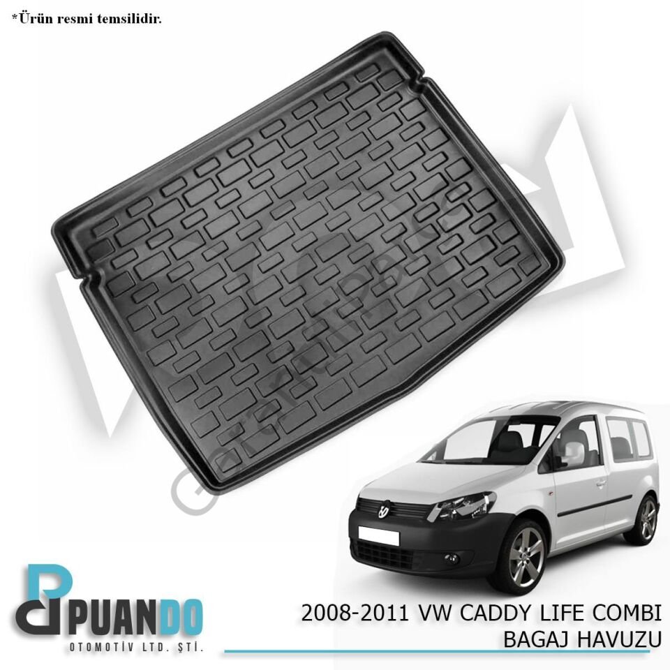 2008-2011 VW CADDY LIFE COMBI BAGAJ HAVUZU