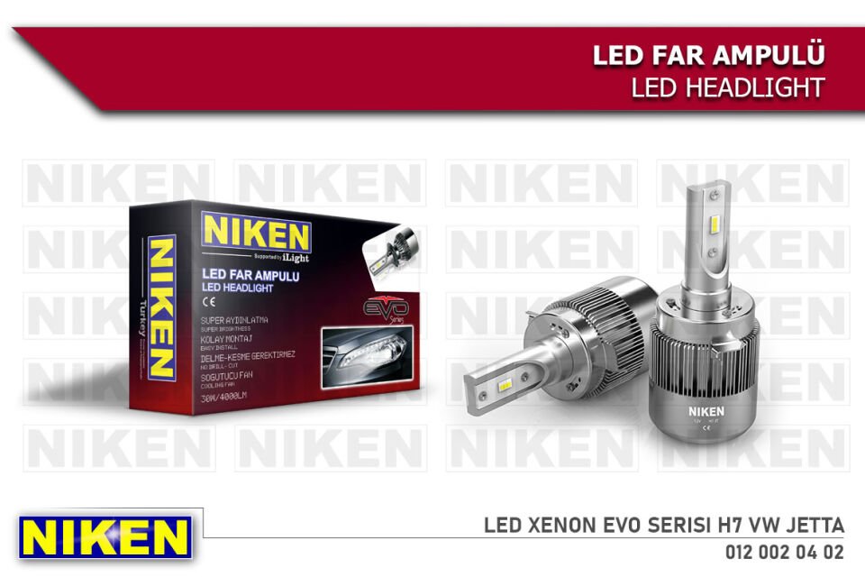 LED XENON EVO SERISI H7 VW JETTA