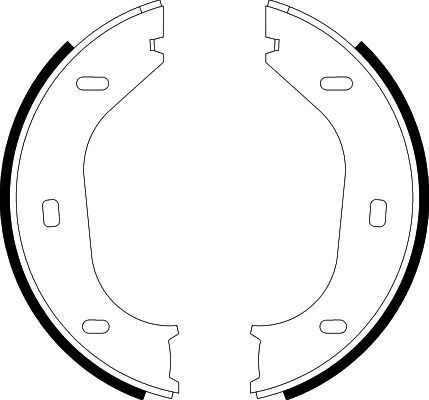 BMW E30-23 80-90 EL FREN BALATASI 34411159467 EUROREPAR