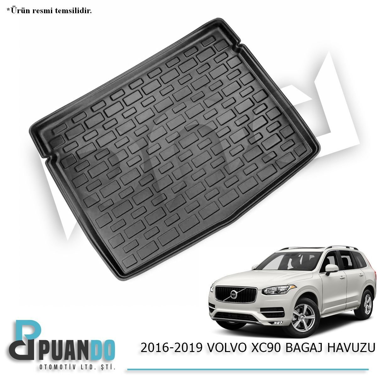 2016-2019 VOLVO XC90 BAGAJ HAVUZU