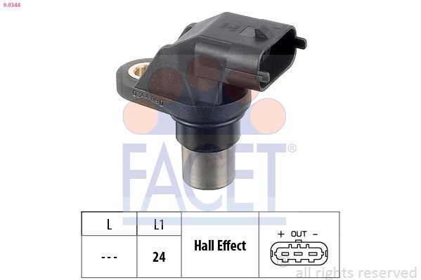 FIAT DOBLO/PALIO/OPEL- ASTRA G-ASTRA H-COROLLA-AURIS-YARIS 01- KRANK DEVIR SENSÖRÜ 46786049 NTN-SNR