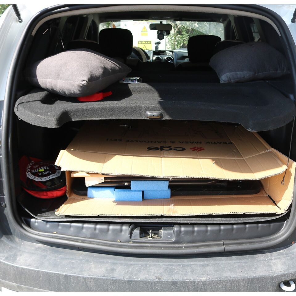Dacia Duster 2010-2017 Yıl Aralığı Uyumlu Bagaj Koruma Eşiği 3 Parça