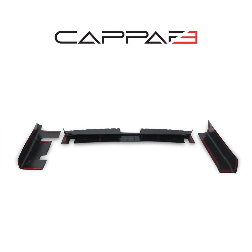 Dacia Duster 2010-2017 Yıl Aralığı Uyumlu Bagaj Koruma Eşiği 3 Parça