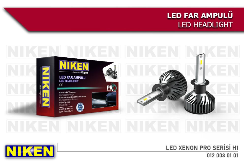 LED XENON PRO SERISI H1