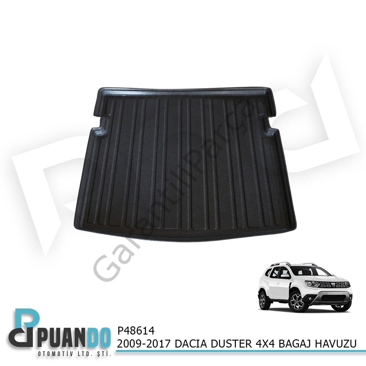 2009-2017 DACIA DUSTER 4X4 BAGAJ HAVUZU