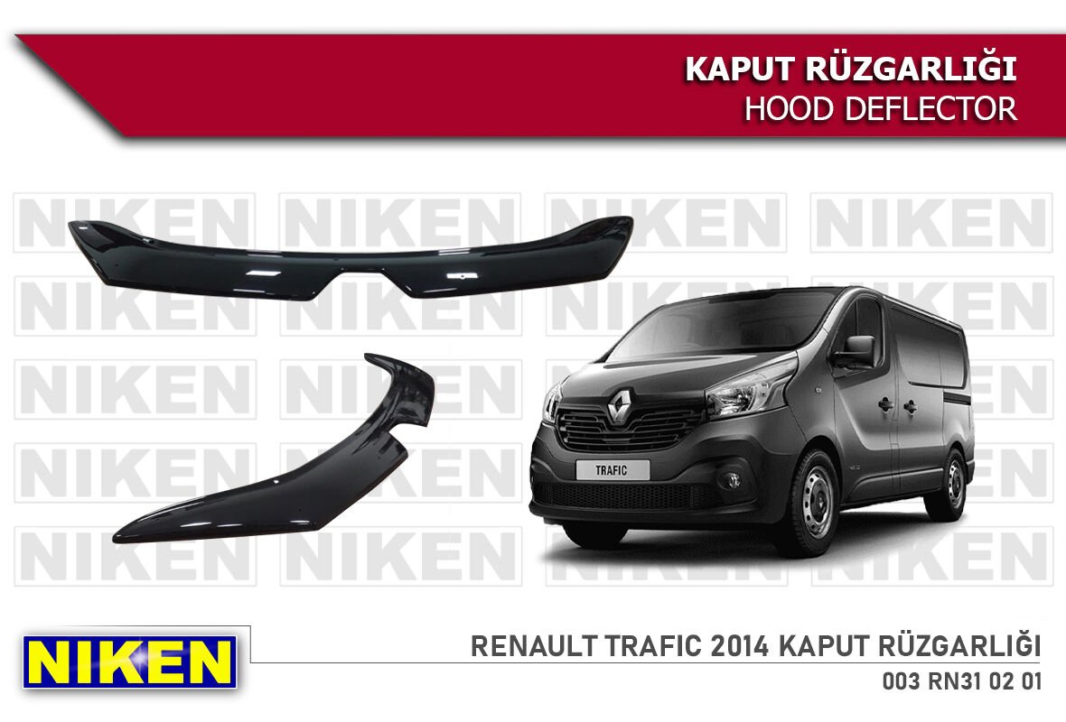 RENAULT TRAFIC 2014- KAPUT RÜZGARLIĞI ECO