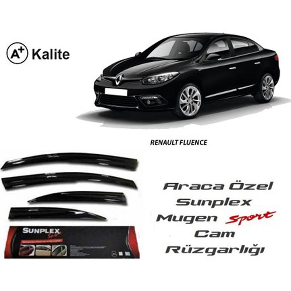 RENAULT FLUENCE 2009->MUGEN TİP CAM RÜZGAR ÖN-ARKA