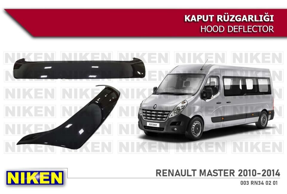 RENAULT MASTER (2010-2014) KAPUT RÜZGARLIĞI ECO