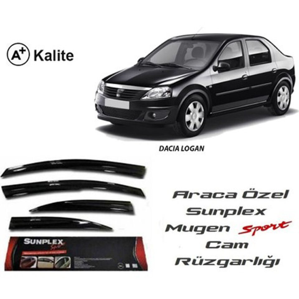 DACIA LOGAN 2013-2017 MUGEN CAM RÜZGARLIĞI ÖN-ARKA