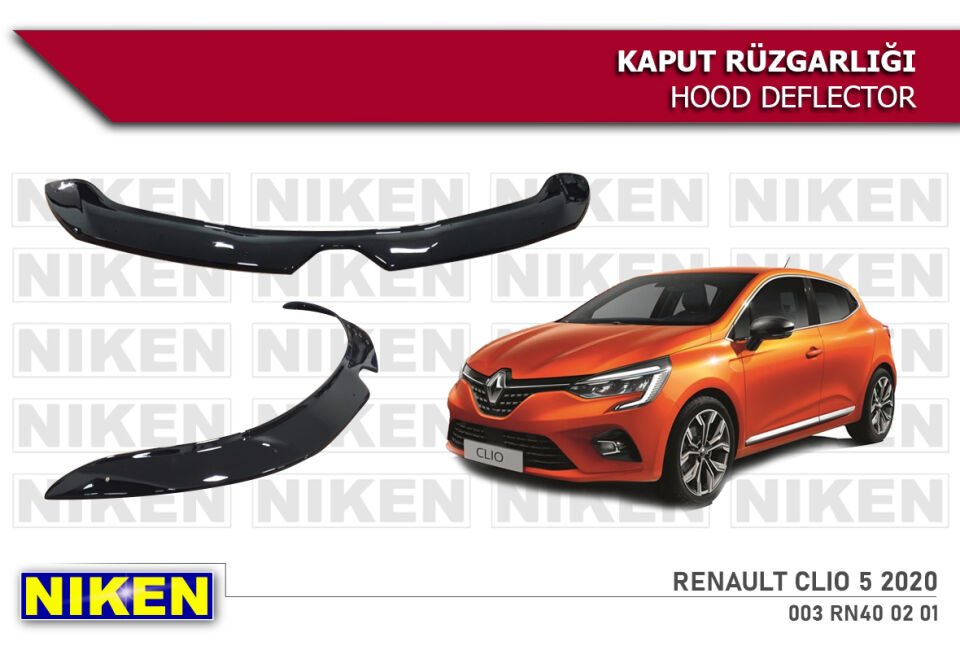 RENAULT CLIO 5 2020 KAPUT RÜZGARLIĞI ECO