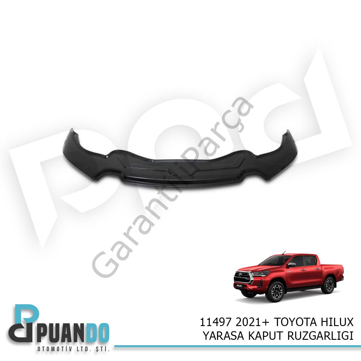 2021+ TOYOTA HILUX YARASA KAPUT RUZGARLIGI