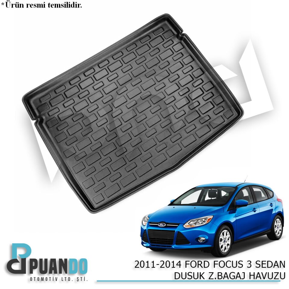 2011-2014 FORD FOCUS 3 SEDAN DUSUK Z.BAGAJ HAVUZU