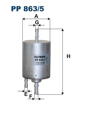 MERCEDES-BENZ W124-202-210 94-00 YAKIT FILTRESI A0024772701 FILTRON