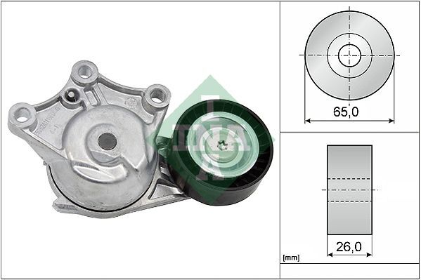 PEUGEOT 208/2008 2012- V KAYIS GERGI KÜTÜGÜ 1611426180 INA