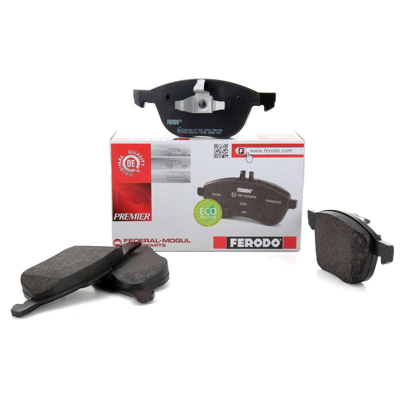 FORD FOCUS/KUGA/S60/MAZDA 3 03- FREN BALATASI ÖN MEAV6J 2K021 AA FERODO