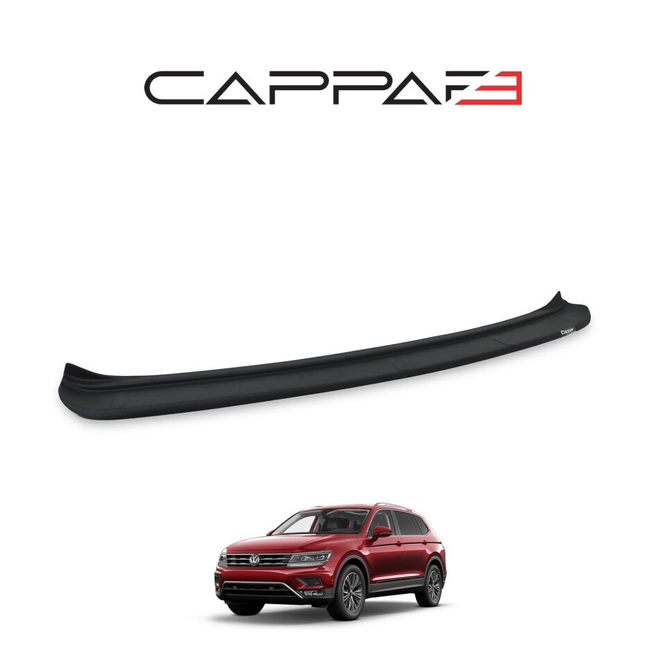 Volkswagen Tiguan 2016- Yılı ve Sonrası Uyumlu Arka Tampon Eşiği Mat