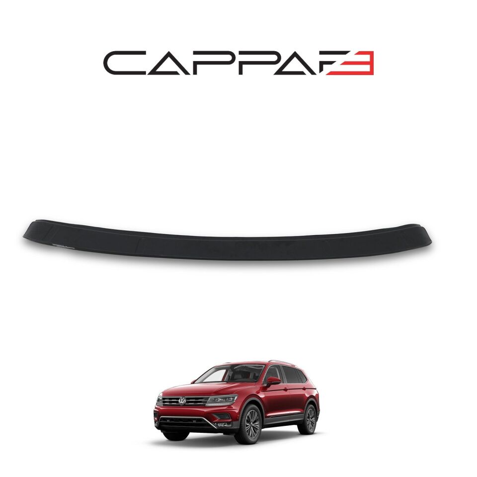 Volkswagen Tiguan 2016- Yılı ve Sonrası Uyumlu Arka Tampon Eşiği Mat