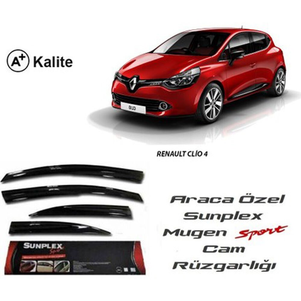RENAULT CLIO 4 2012-2019 MUGEN CAM RÜZGARL. ÖN-ARK