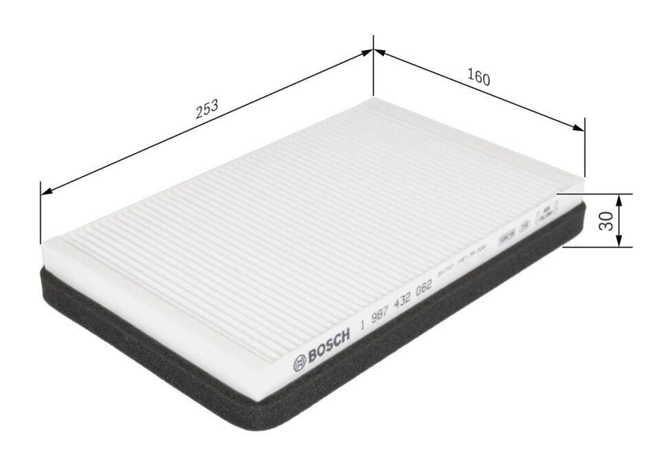 VOLVO 850 93- POLEN FILTRESI 9184130 BOSCH
