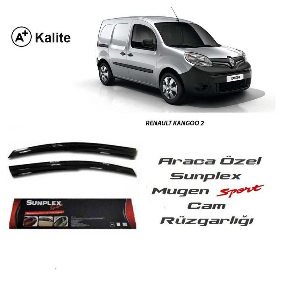 RENAULT KANGO 2 (2008--->) MUGEN CAM RÜZGARLIĞI