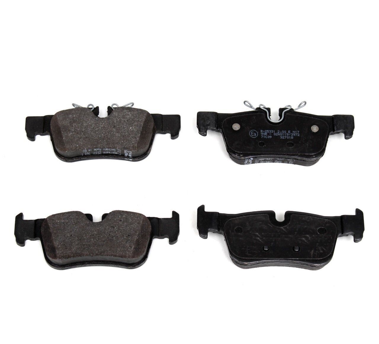 BMW 1F40-2 F45-F46-X1 F48-X1 F49-X2 F39 MINI-F54-F60 14-18 FREN BALATASI ARKA 34216859917 FERODO