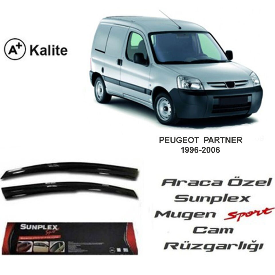 PARTNER/BERLINGO MUGEN CAM RÜZGARLIĞI ÖN 2002-2007