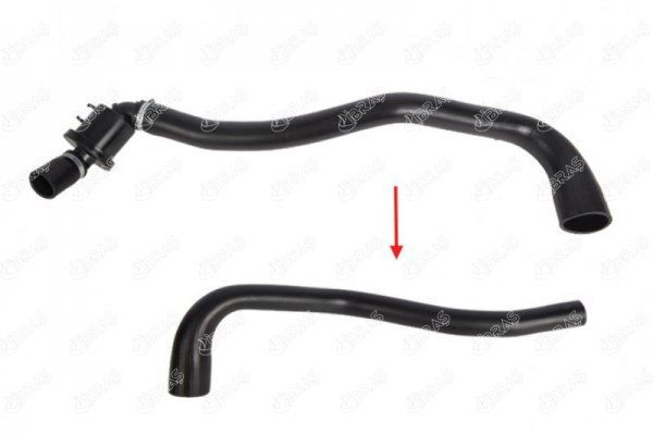 FORD TRANSIT V-184 01- INTERCOOLER HORTUMU 1C15 6K683 AM* IBRAS