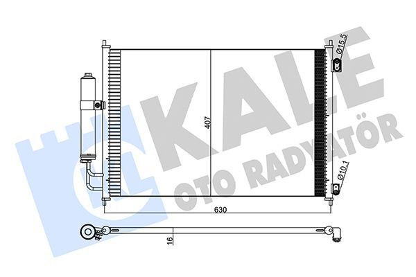 XTRAIL (T31) 07-13 KLIMA RADYATÖRÜ 92100-JG000 KALE