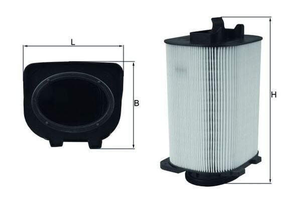 MERCEDES-BENZ W204-205-212-213-253-207-238 09- HAVA FILTRESI A2740940004 MAHLE