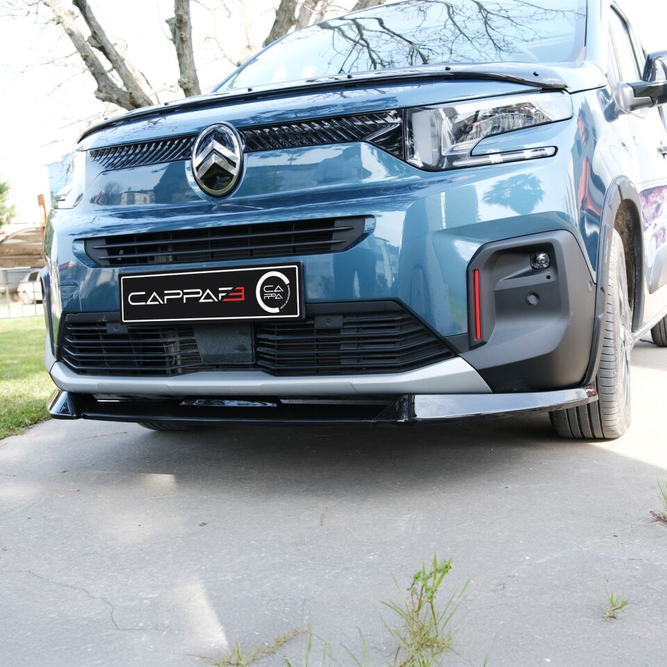 Citroen Berlingo 2019- Yılı ve Sonrası Uyumlu Ön Tampon Lip
