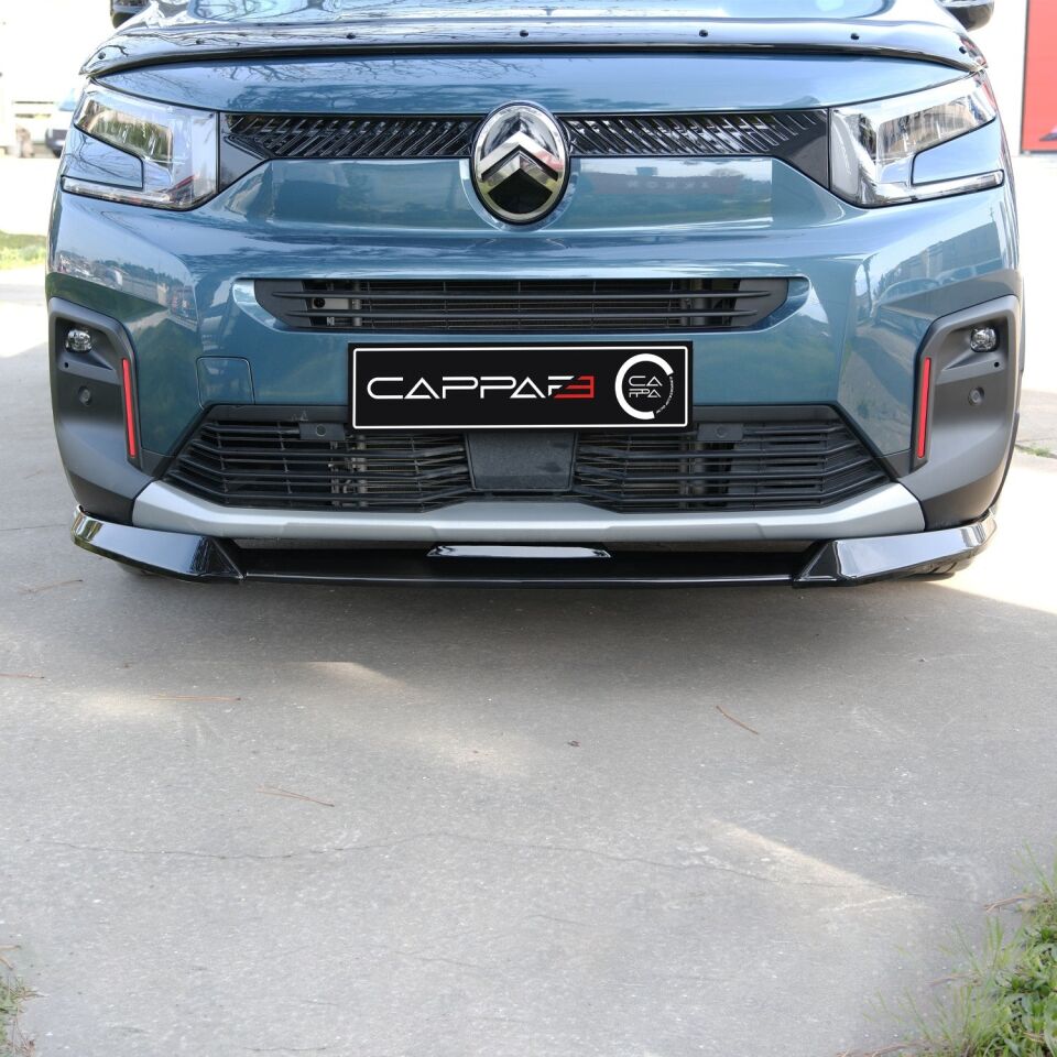 Citroen Berlingo 2019- Yılı ve Sonrası Uyumlu Ön Tampon Lip