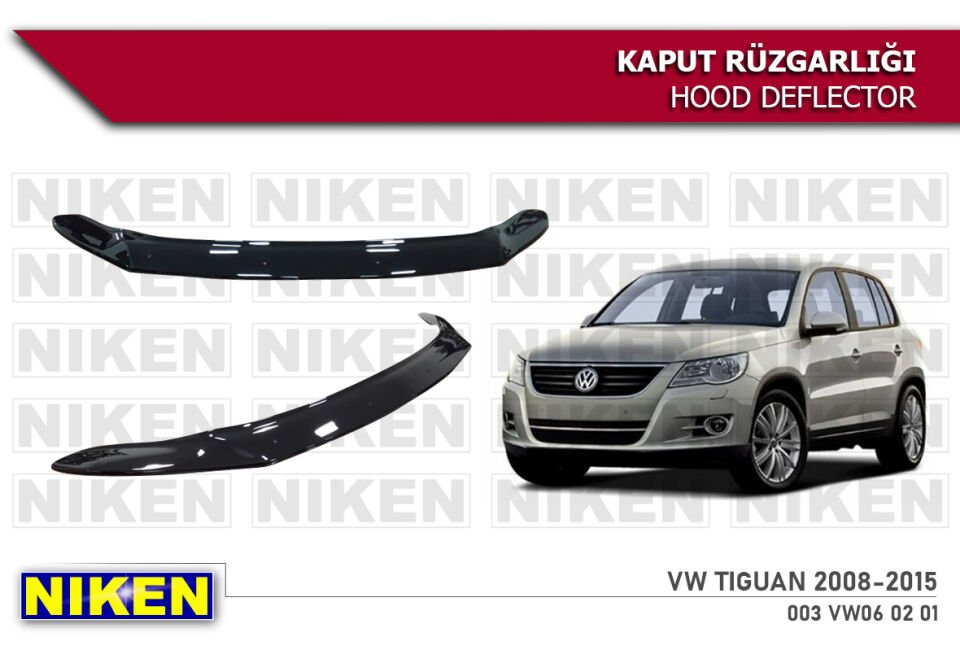 VW TIGUAN 2008-2015 KAPUT RÜZGARLIĞI ECO
