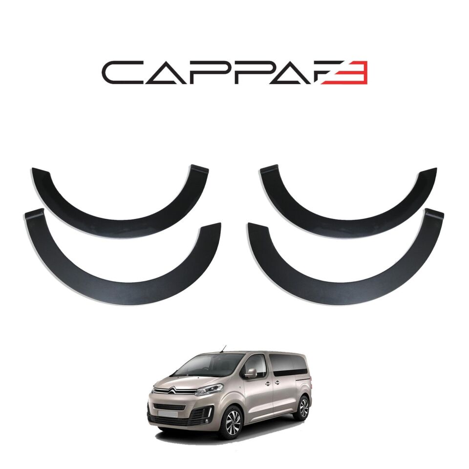 Citroen Jumpy 2017- Yılı ve Sonrası Uyumlu Çamurluk Dodik 8 Parça