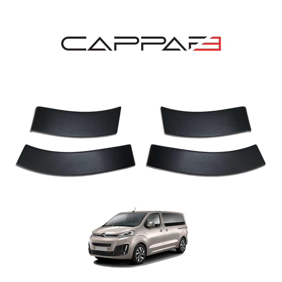 Citroen Jumpy 2017- Yılı ve Sonrası Uyumlu Çamurluk Dodik 8 Parça