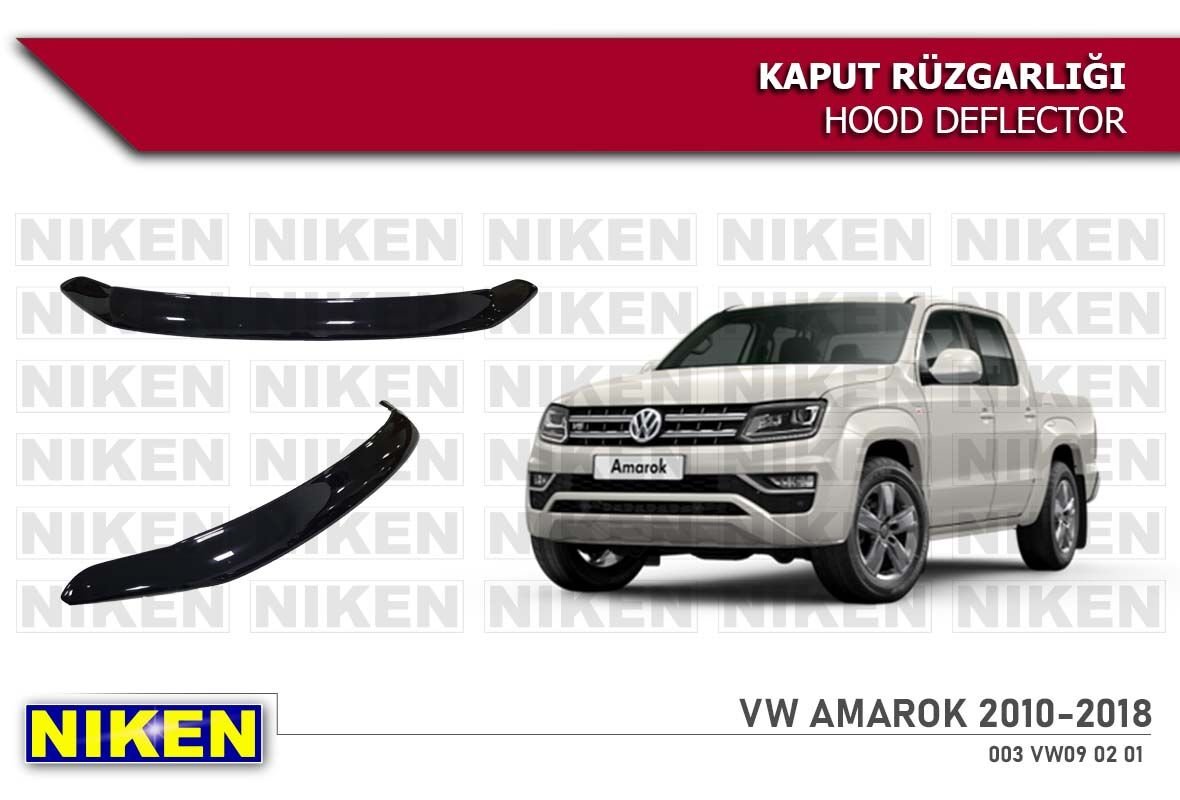 VW AMAROK 2010-2021 KAPUT RÜZGARLIĞI
