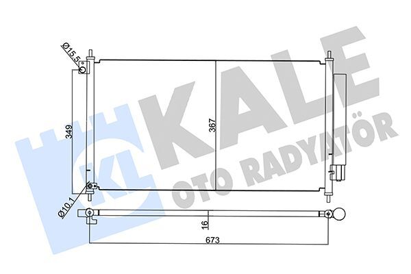HONDA CIVIC 16-21 KLIMA RADYATÖRÜ 80110-TR0-A01 KALE