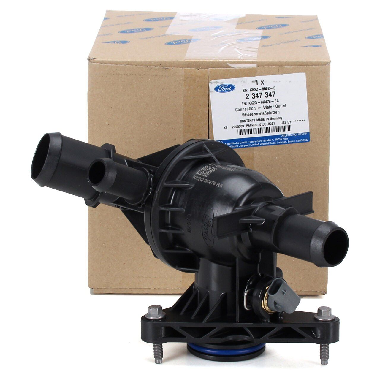 FORD TRANSIT V-363 17- TERMOSTAT YUVASI KK3Q 9K478 BA OE-FD