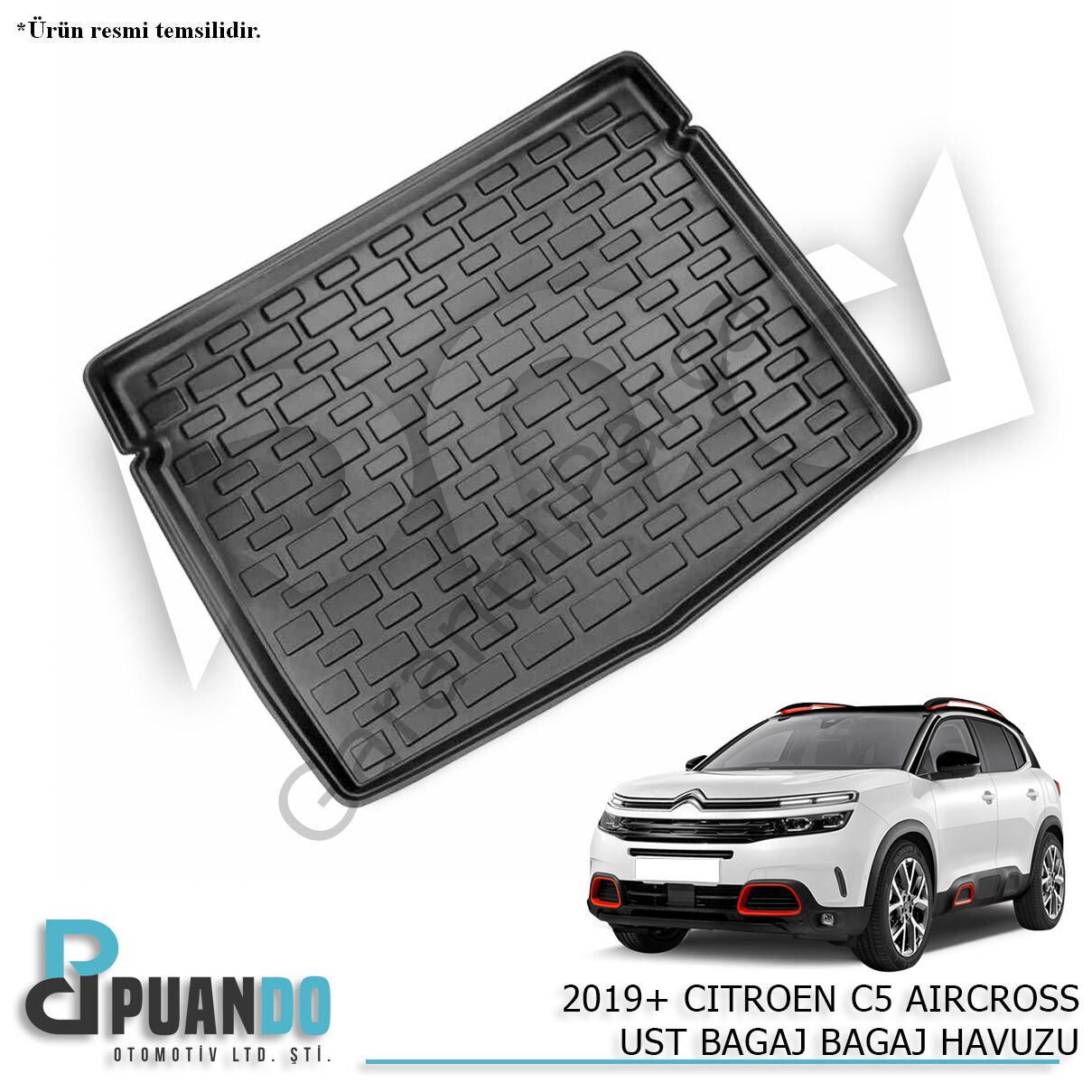 2019+ CITROEN C5 AIRCROSS UST BAGAJ BAGAJ HAVUZU