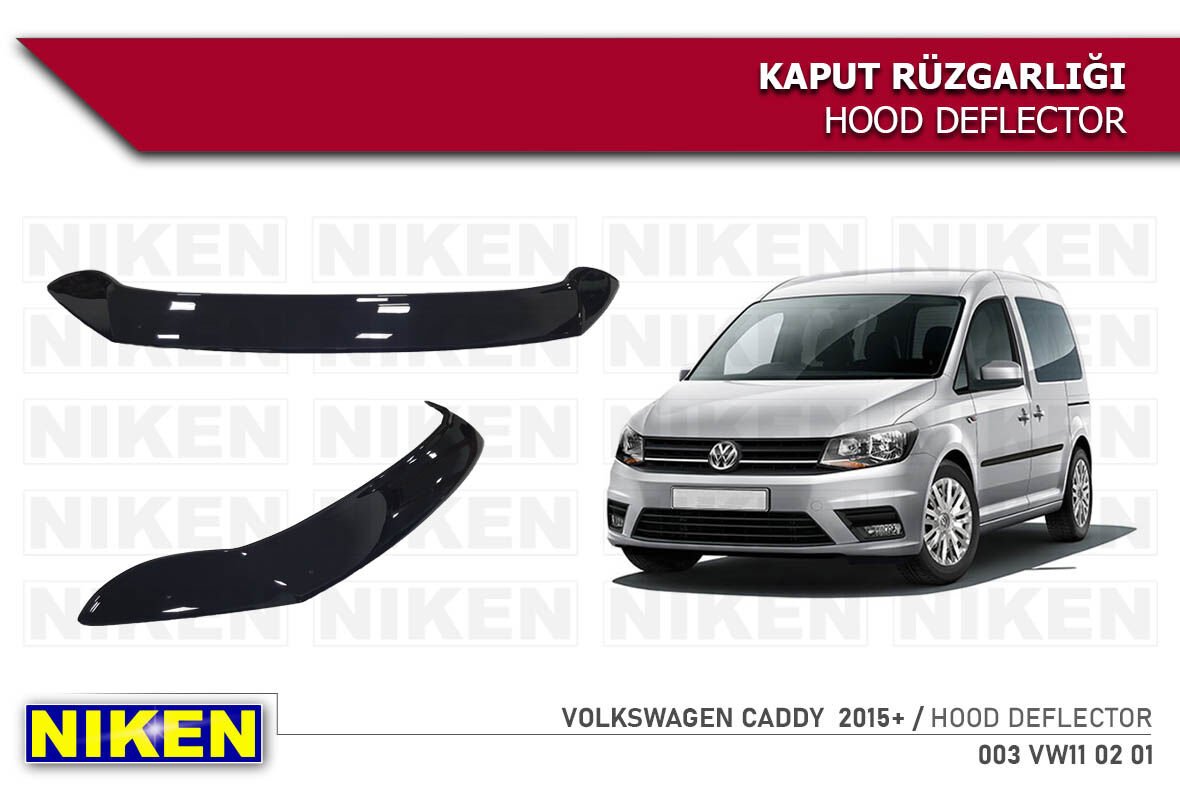 VW CADDY 2015-2019 KAPUT RÜZGARLIĞI ECO
