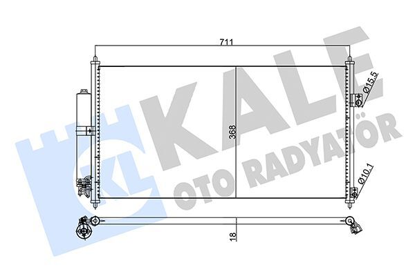 XTRAIL (T30) 01-06 KLIMA RADYATÖRÜ 92100-9H210 KALE