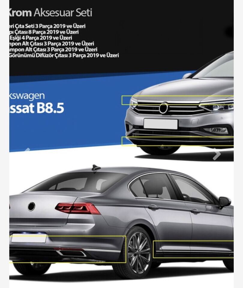 KROM PASSAT B8.5 KOMPLE SET