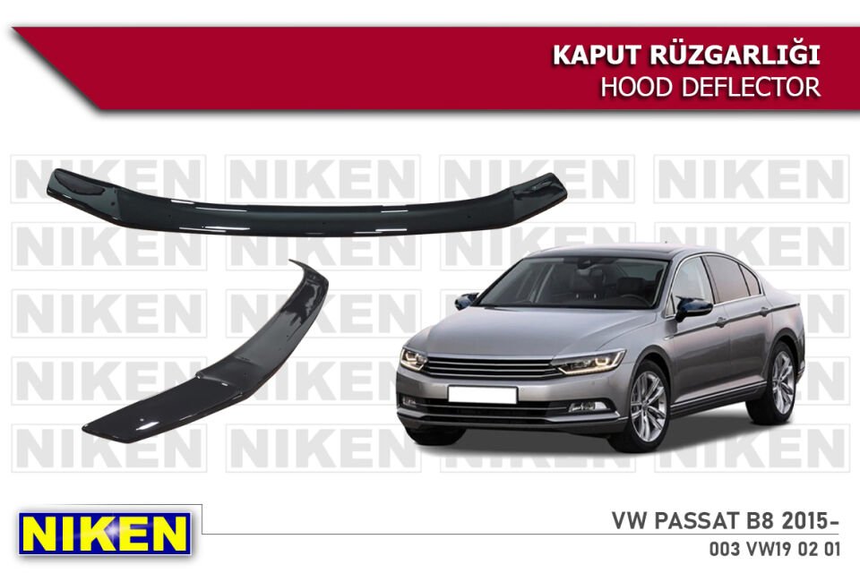 VW PASSAT B8 2015- KAPUT RÜZGARLIĞI ECO
