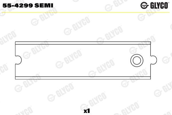 RENAULT TRAFIC 03- PISTON KOL BURCU 8200381785 GLYCO