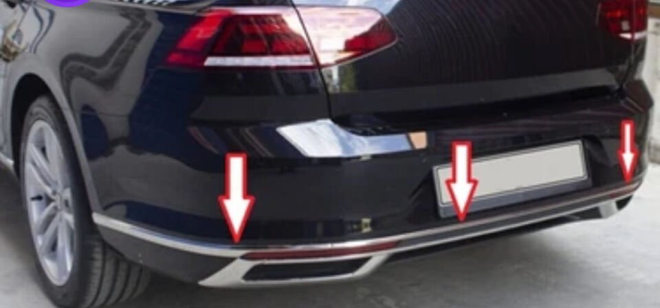 KROM PASSAT B8.5 ARKA TAMPON ÇITASI