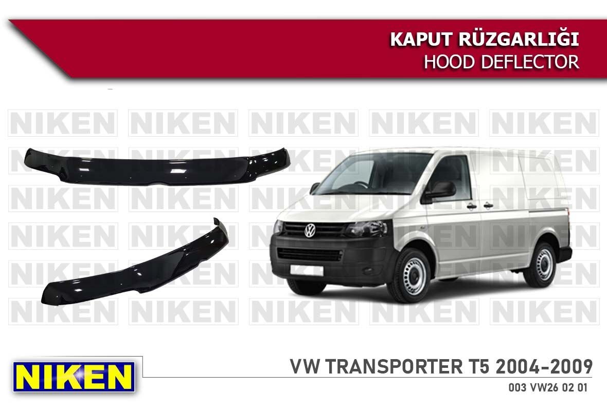 VW TRANSPORTER T-5 2004-2009 KAPUT RÜZGARLIĞI ECO