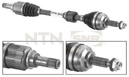 RENAULT CLIO IV 12- AKS KOMPLE ÖN SOL 391012838R NTN-SNR