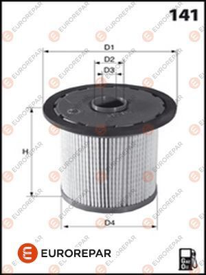 OPEL 97-00 YAKIT FILTRESI EUROREPAR